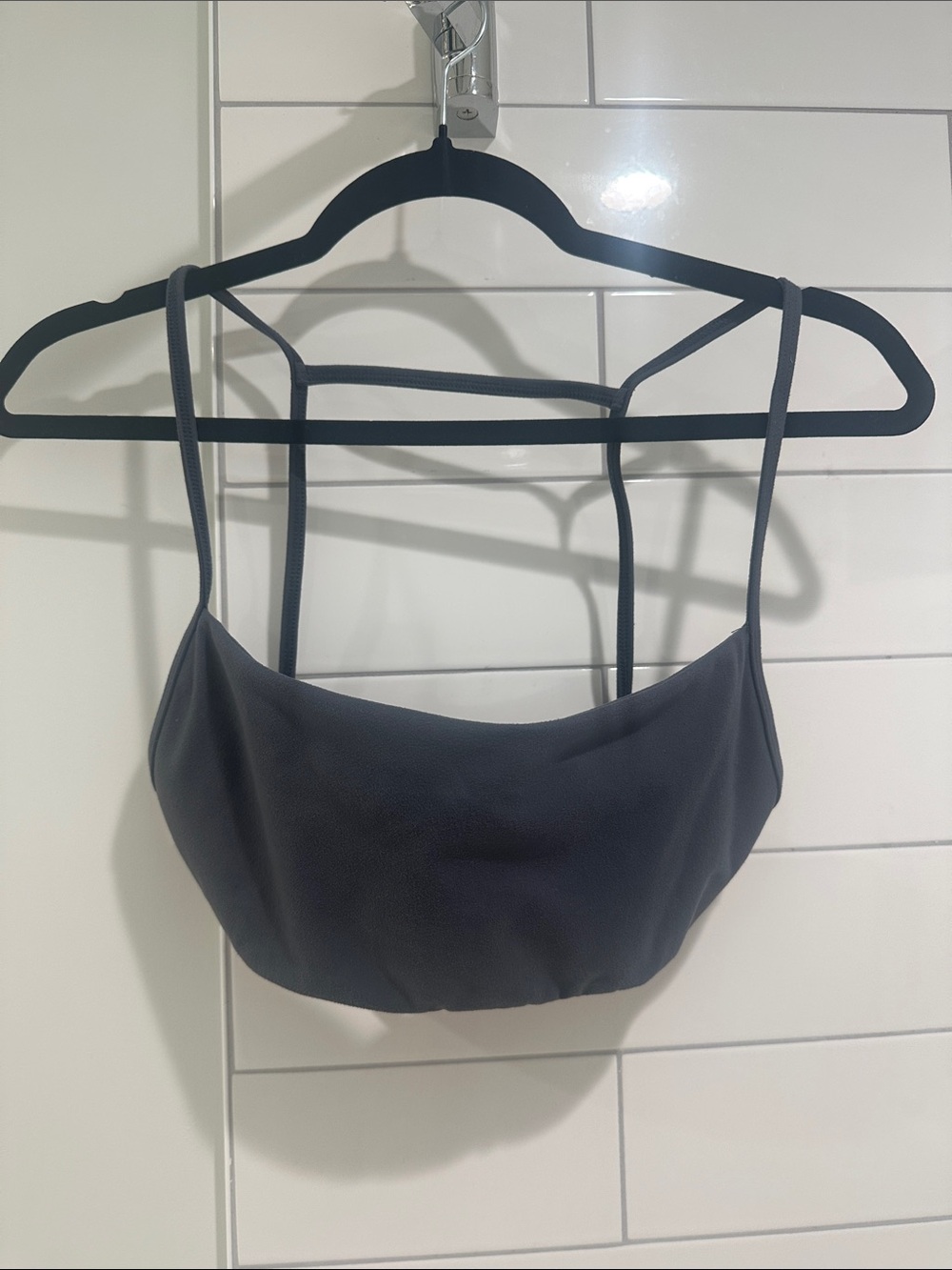 Joah Brown Gray Bralette Bra Top Size M/L